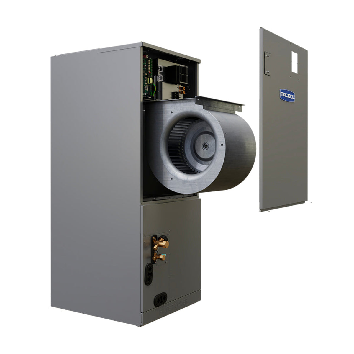 MRCOOL 24K Split System Ducted DIY Hybrid Air Handler, DIY-24-HP-MUAH-230D25-O