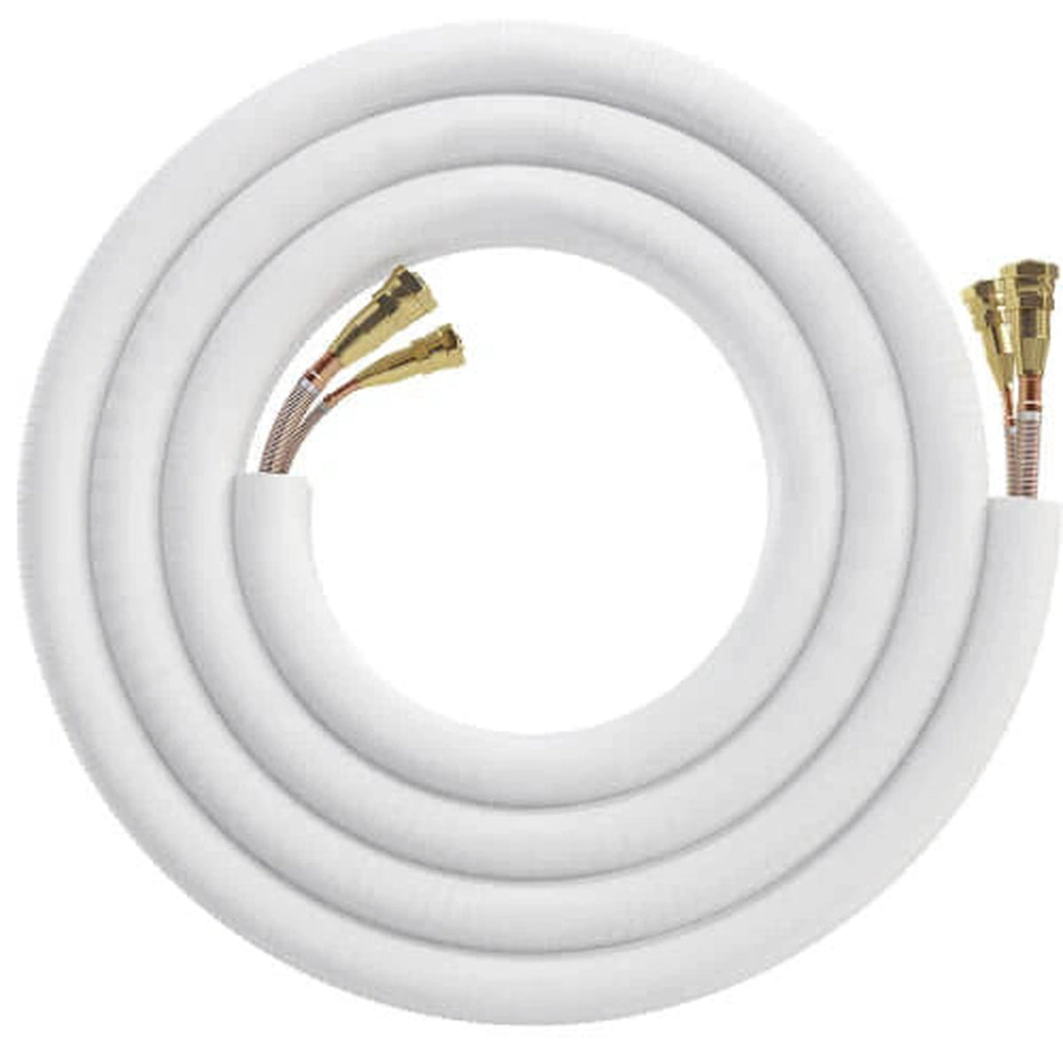 MRCOOL 25 ft. Pre-Charged 3/8" x 3/4" No-Vac Quick Connect Line Set for Gen 2 Central Ducted and VersaPro Series, NV25-3834-O