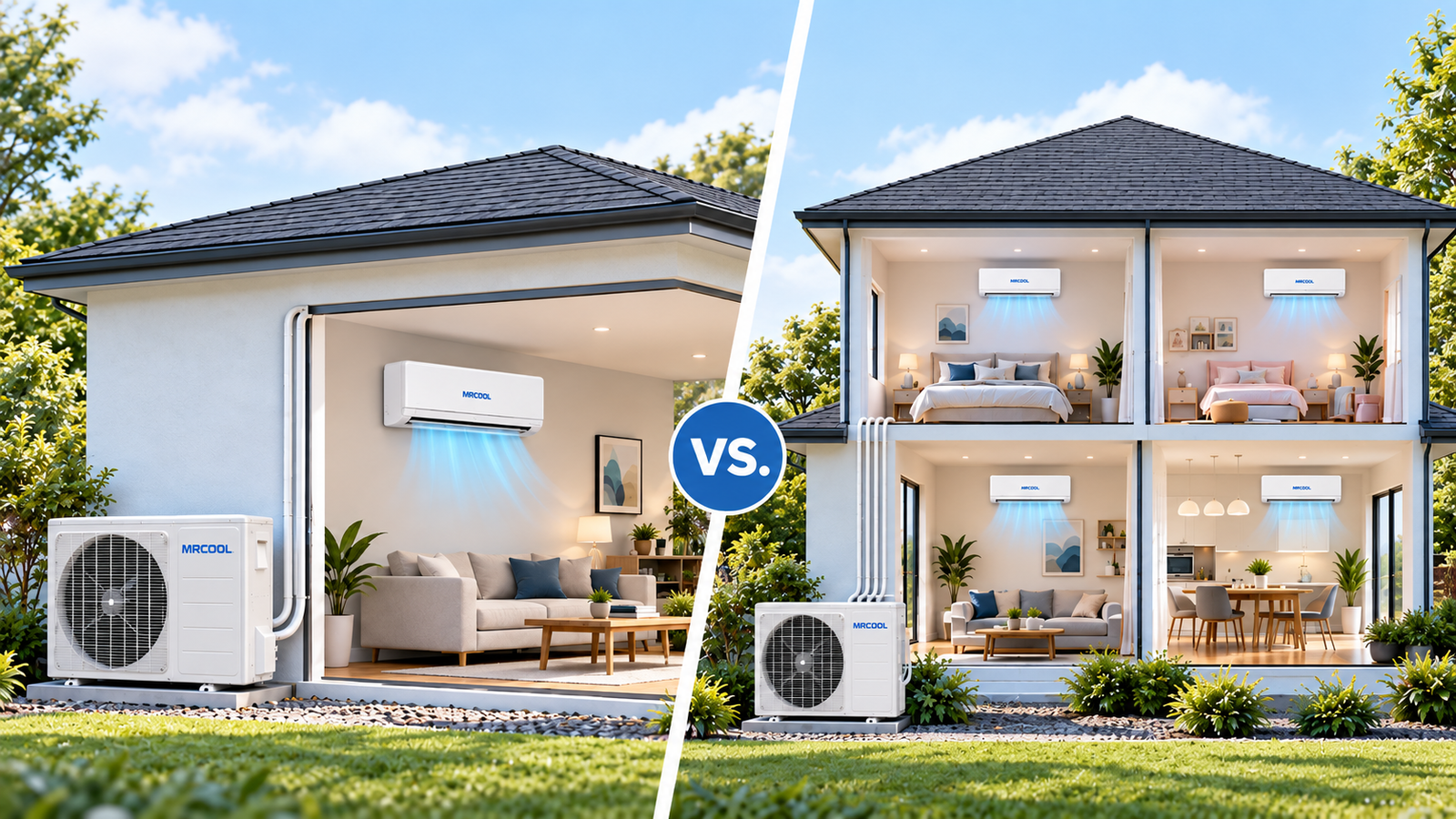 Single-Zone vs. Multi-Zone Mini Splits: Which Layout Is Right for You?