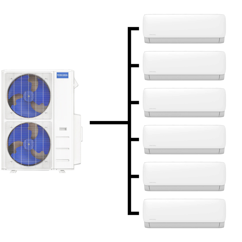 MRCOOL 6 Zone Mini Splits