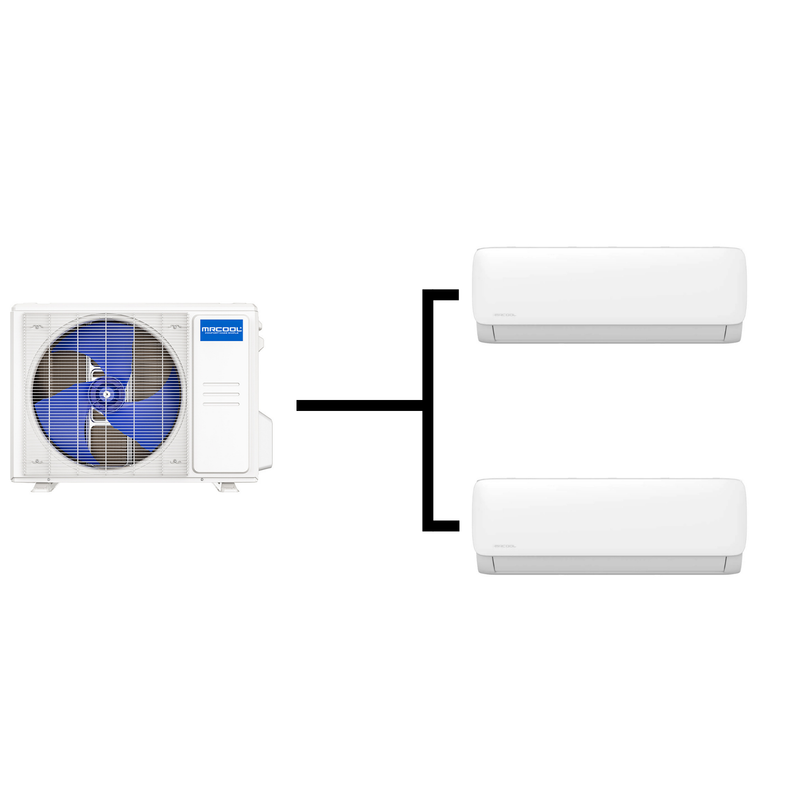 MRCOOL 2 Zone Mini Splits