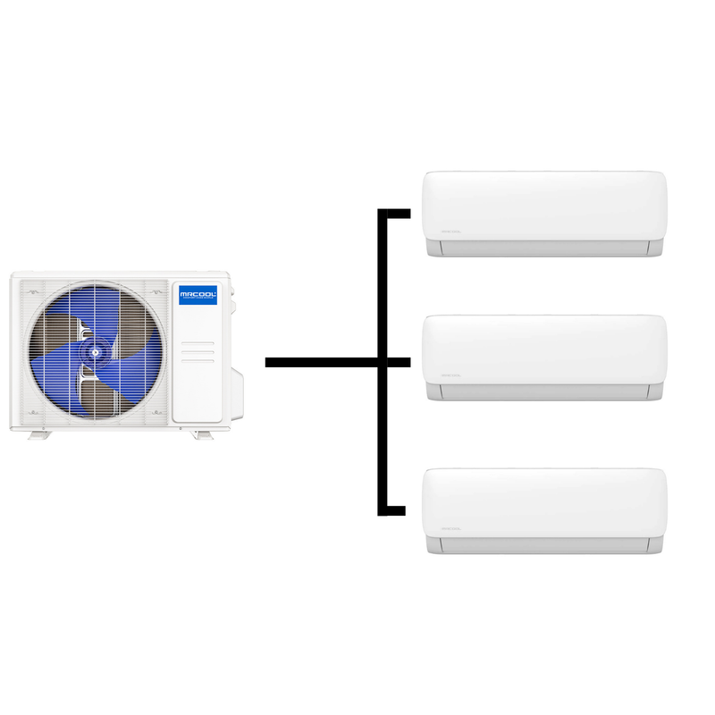 MRCOOL 3 Zone Mini Splits