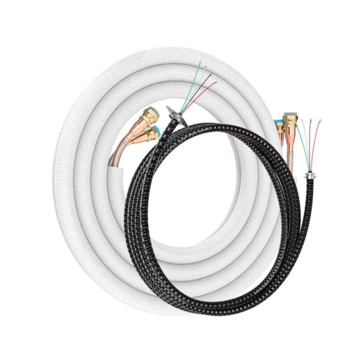 MRCOOL DIY 35ft 1/4 x 1/2 Pre-Charged Lineset for DIY 9K, 12K &amp; 18K Indoor, 4th Generation, DIY35-1412C