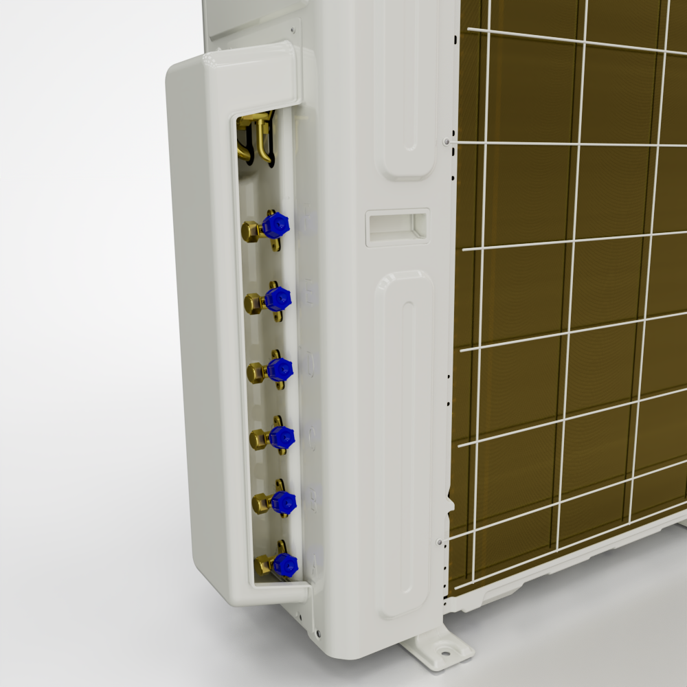 MRCOOL DIY 5th Gen 2-Zone 36,000 BTU Ductless Mini Split Air Conditioner & Heat Pump (12K+24K), DIY2-B-48HP1224