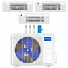 MRCOOL DIY 5th Gen 3-Zone 27,000 BTU Ceiling Cassette Ductless Mini Split Air Conditioner & Heat Pump (6K+9K+12K), DIY3-BC-27HP060912