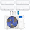 MRCOOL DIY 5th Gen 4-Zone 30,000 BTU Ductless Mini Split Air Conditioner & Heat Pump (6K+6K+6K+12K), DIY4-B-36HP06060612