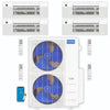 MRCOOL DIY 5th Gen 4-Zone 57,000 BTU Ceiling Cassette Ductless Mini Split Air Conditioner & Heat Pump (9K+12K+18K+18K), DIY4-BC-55HP09121818